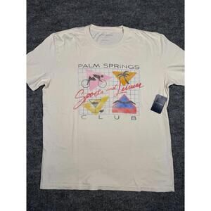 Lucky Brand Palm Springs Sports & Leisure Club Graphic T-Shirt Men’s L NWT